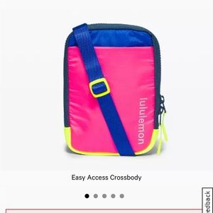 Neon Easy Access Crossbody Bag
